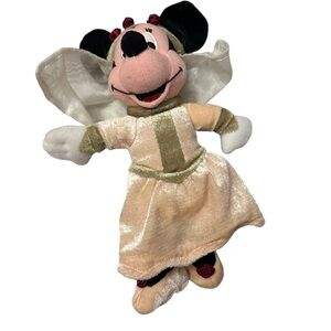 Juliet Minnie Mouse Plush Doll with Cream and Green Dress